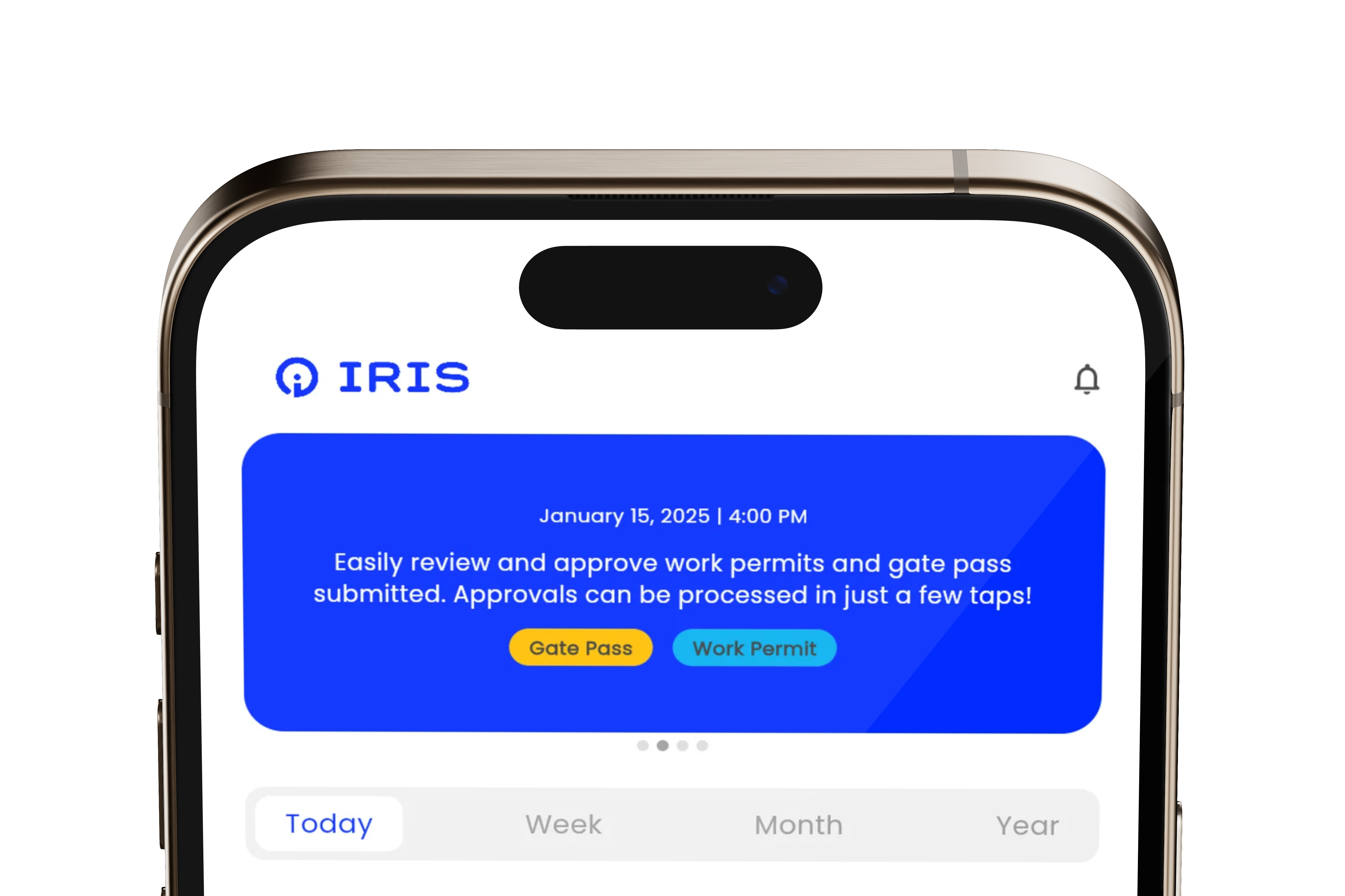 IRIS Closeup Screen